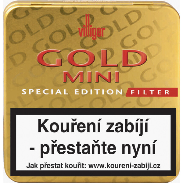 Doutníky Villiger Gold Mini Filter 20ks