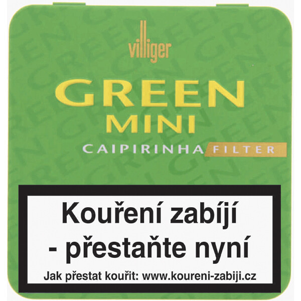 Doutníky Villiger Green Mini Filter 20ks