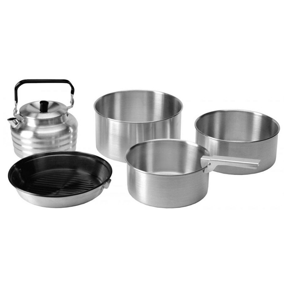 Nádobí Vango Aluminium Cook Set Barva: stříbrná