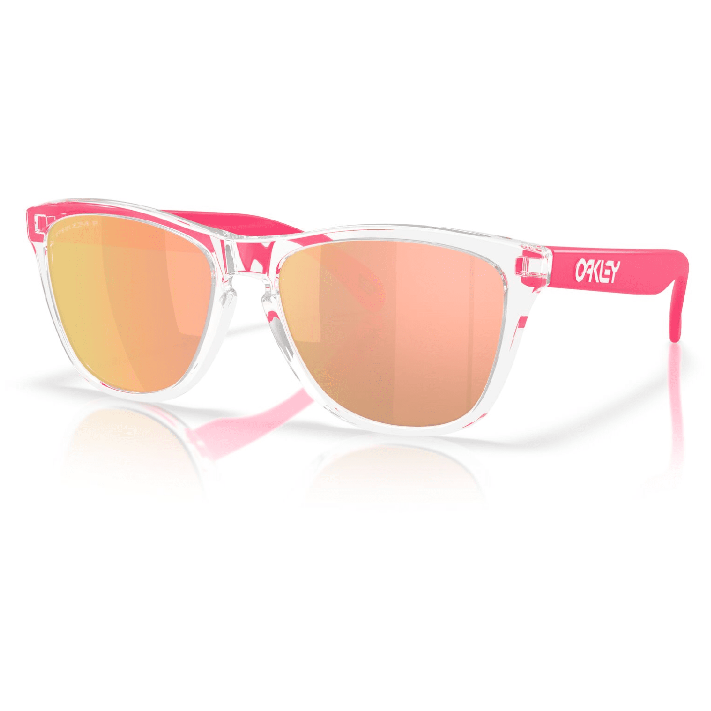 Sluneční brýle Oakley Frogskin Prizm Rose Gold Barva: růžová