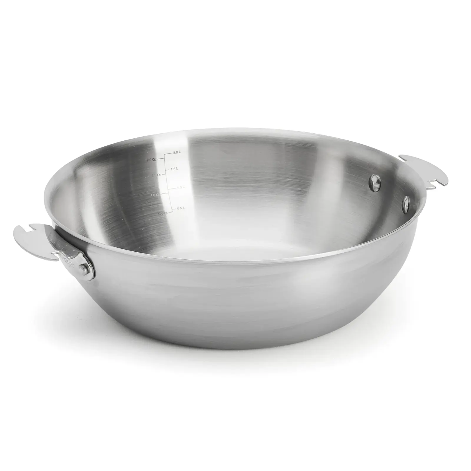 Hluboká pánev ALCHIMY LOQY 24 cm, nerezová, de Buyer