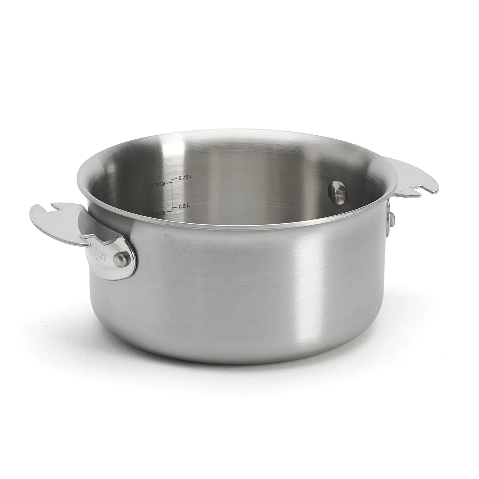 Kastrol ALCHIMY LOQY 14 cm, 1,1 l, nerezová ocel, de Buyer