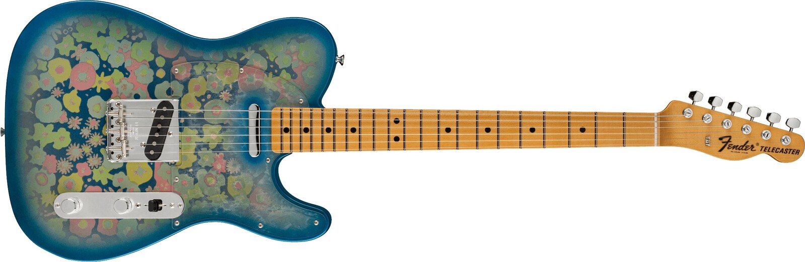 Fender Custom Shop Vintage Custom 68 Blue Flower Telecaster NOS