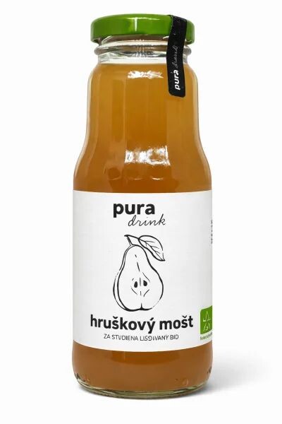 Puravita PuraDRINK - Hruškový mošt 300 ml BIO