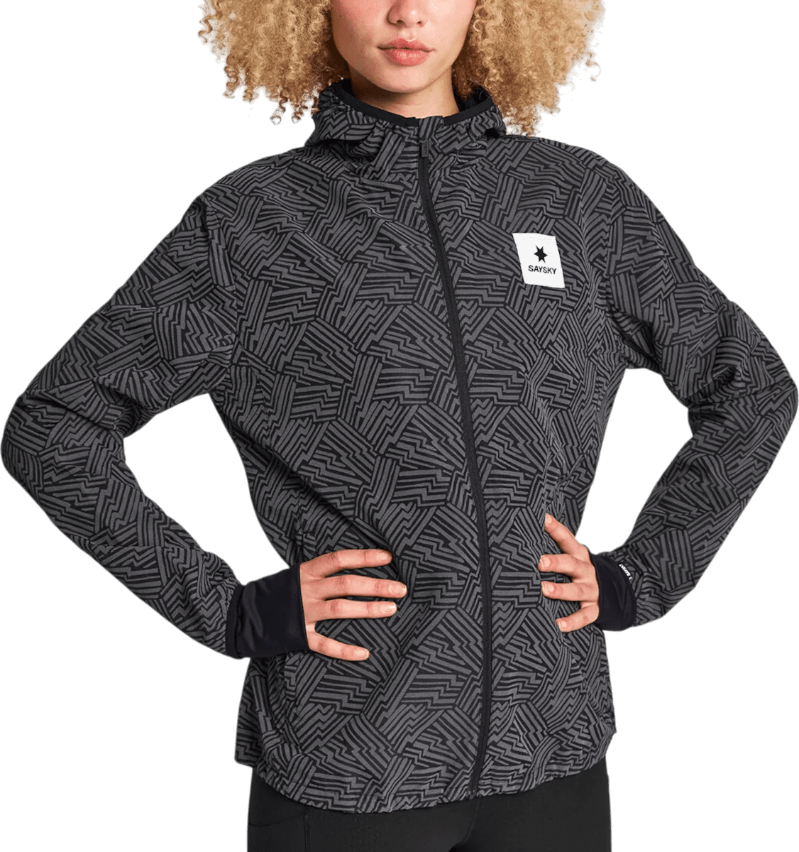 Bunda s kapucí Saysky Reflective Blaze