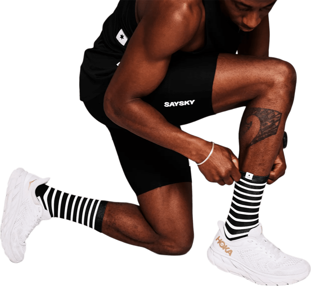 Ponožky Saysky Stripe High Combat Socks