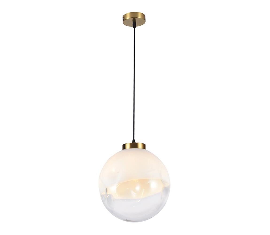 Viokef Lighting Lustr na lanku VANA 1xE27/40W/230V krémová/zlatá 4313700