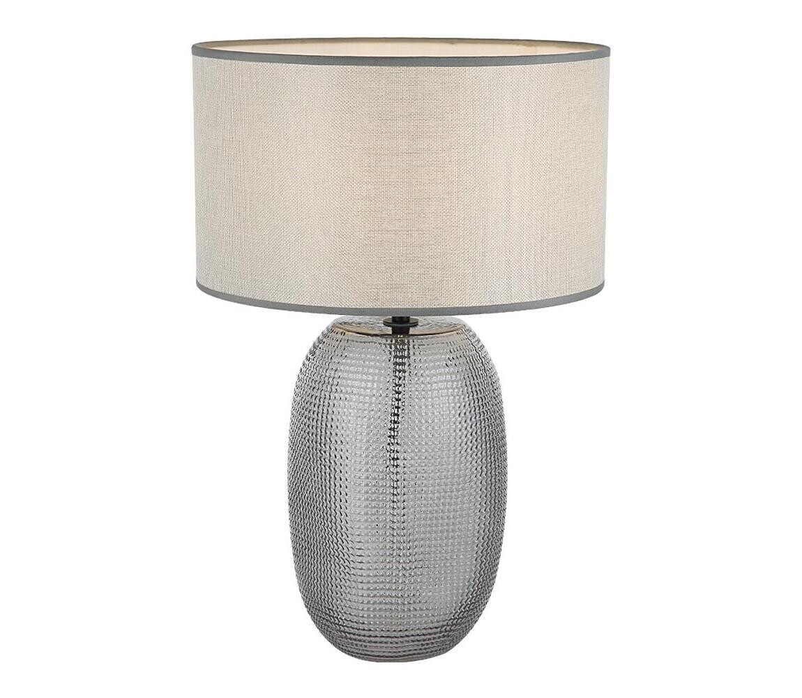Viokef Lighting Stolní lampa JENIFER 1xE27/40W/230V šedá/kouřová 4341500