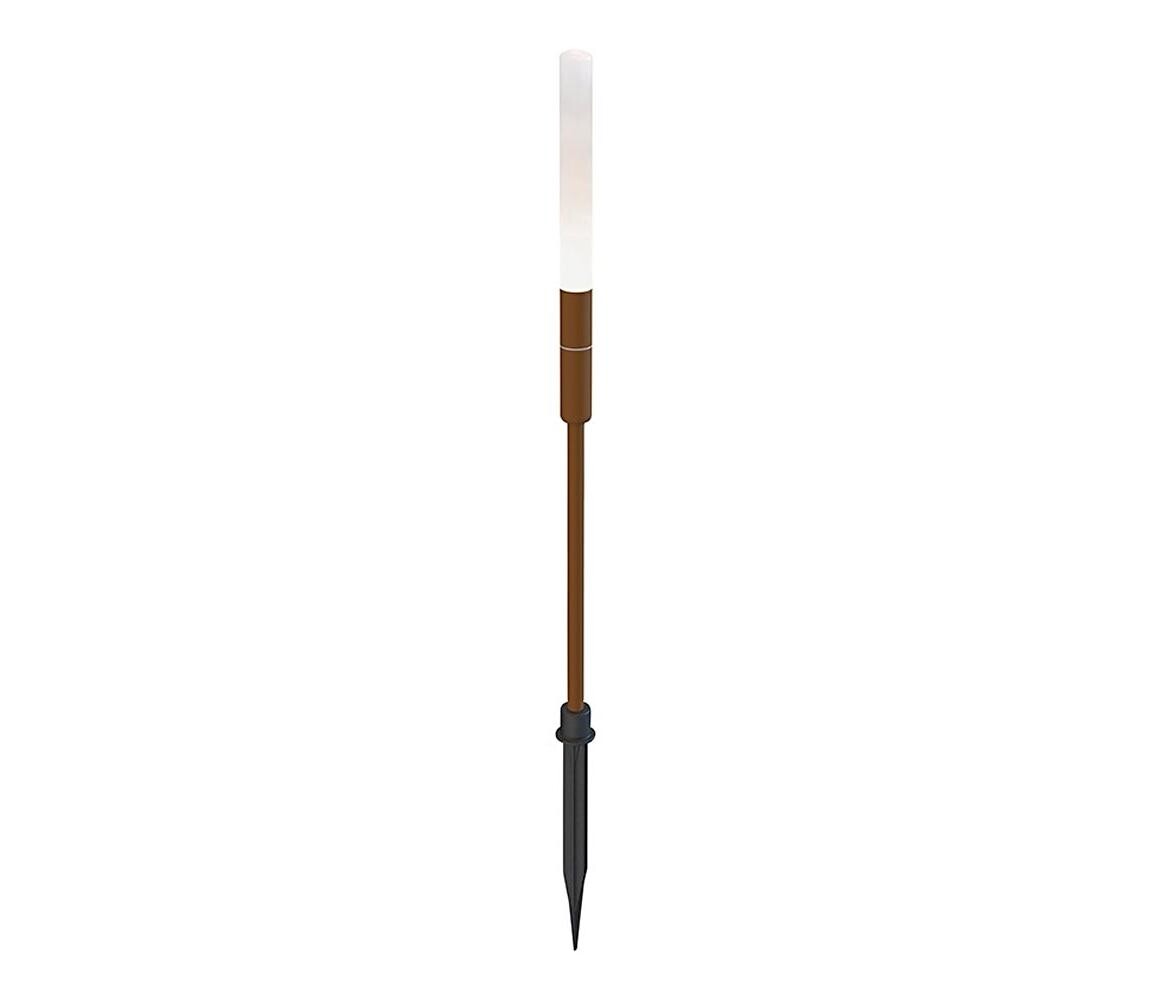 Viokef Lighting LED Venkovní svítidlo STICK LED/1,5W/24V IP65 hnědá 4320600
