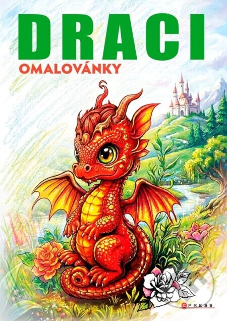 Omalovánky – Draci - Michaela Bystrá Radvanová