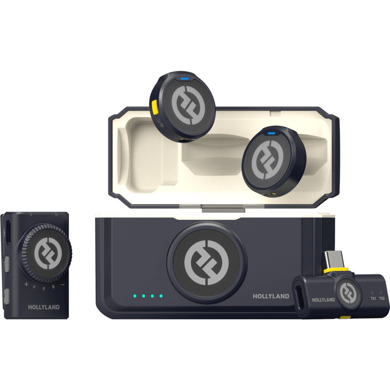 HOLLYLAND Lark M2 Mini Combo with Camera RX + USB-C RX