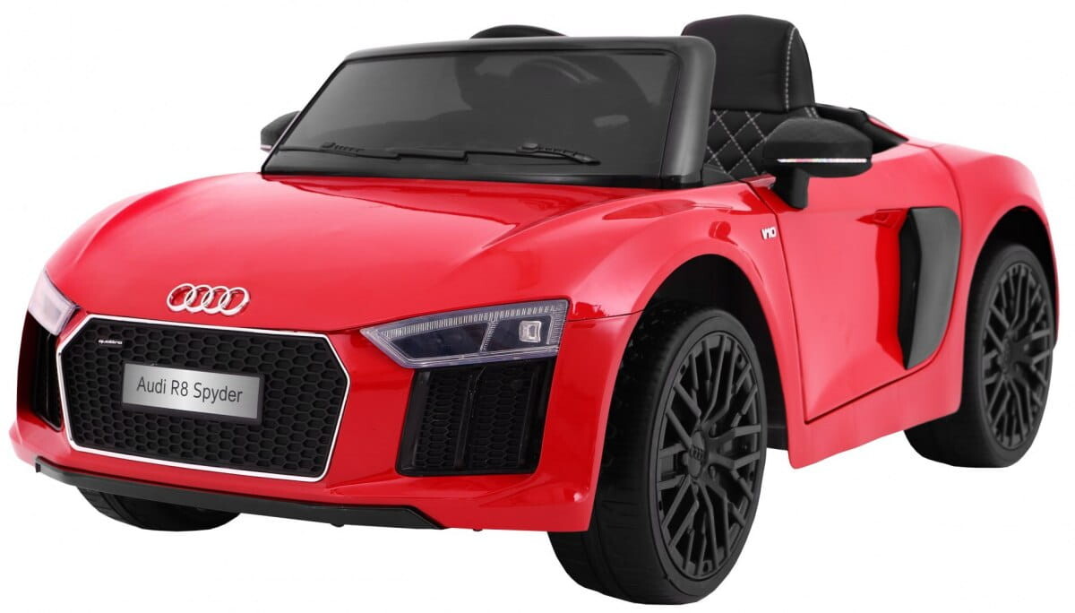 mamido Dětské elektrické autíčko Audi R8 Spyder červené