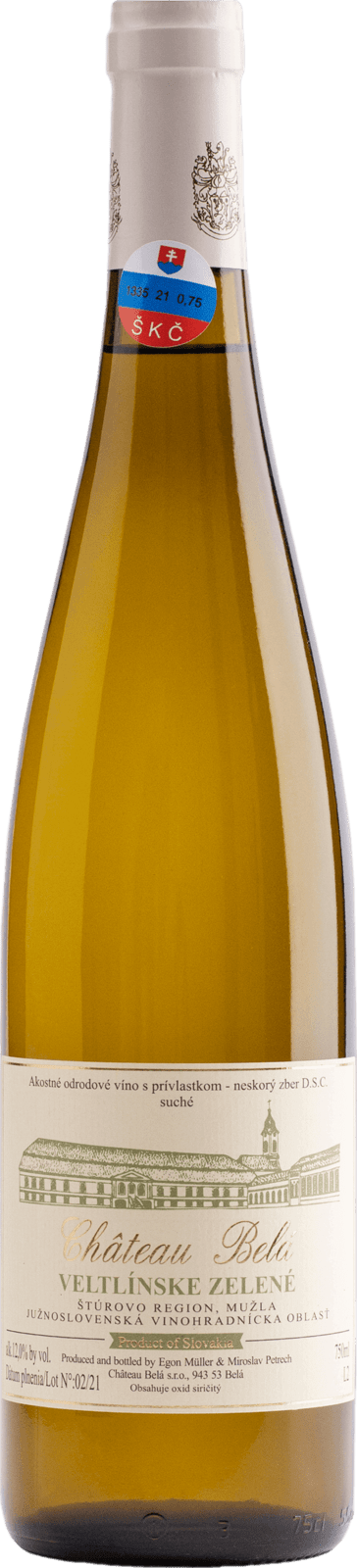 Chateau Bela Egon Muller Veltlinske Zelene 2024
