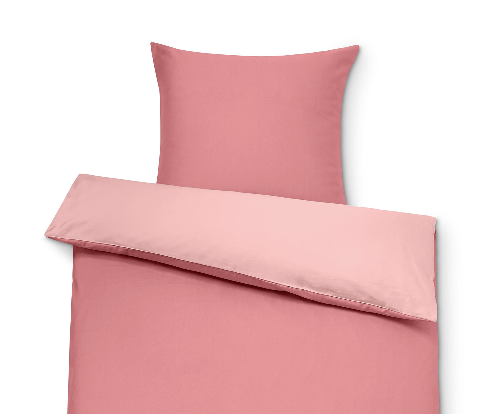 Bavlněné povlečení s vláknem Tencel™ - barva: růžová