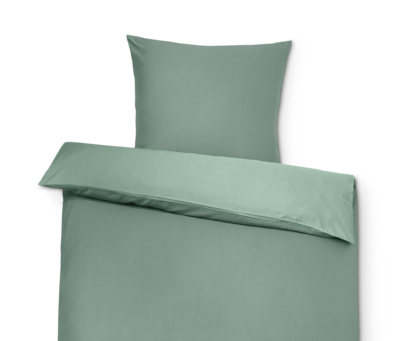Bavlněné povlečení s vláknem Tencel™ - barva: zelená