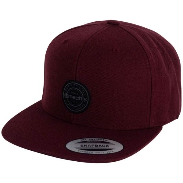 Kšiltovka Meatfly Hornet Snapback - Vínová - Univerzální