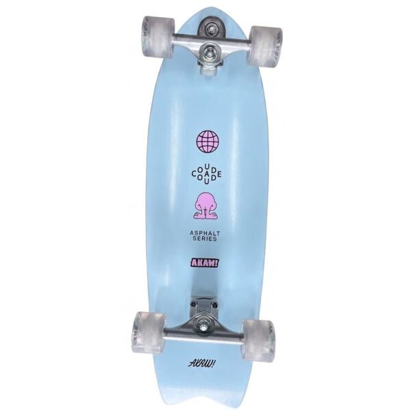 Surfskate Akaw Concrete Beach Blue - Modrá - 10.0
