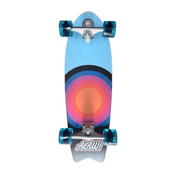 Surfskate Akaw Sunshine - Modrá - 9.5