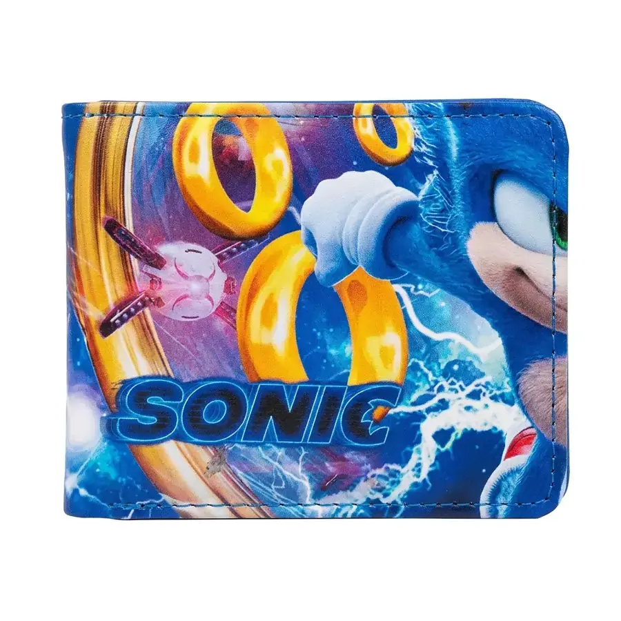 Bagito Dětská peněženka Ježek Sonic Rings PNBH2604