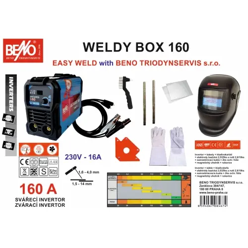 Svářecí invertor Beno WELDY BOX 160