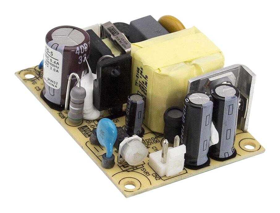 Mean Well Eps-15-7.5 Power Supply, Ac-Dc, 7.5V, 2A, 15W