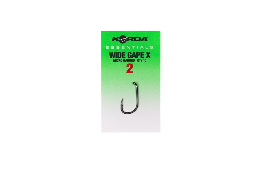 Korda Háčky Essentials Wide Gape X 10ks - vel.2