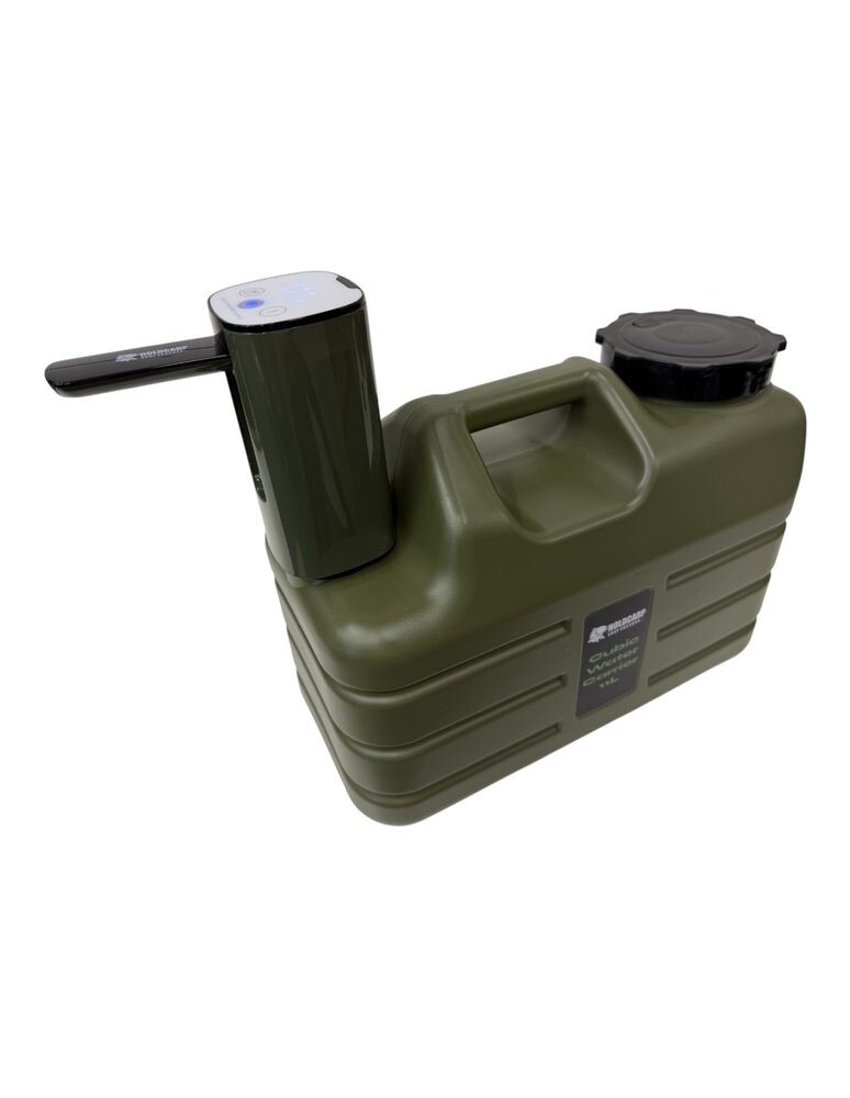 Holdcarp Set Automatická Pumpa Digital Rechargeable Tap + Cubic Water Carrier 11L