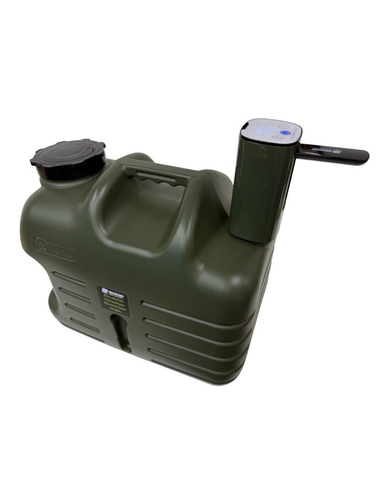 Holdcarp Set Automatická Pumpa Digital Rechargeable Tap + Cubic Water Carrier 25L
