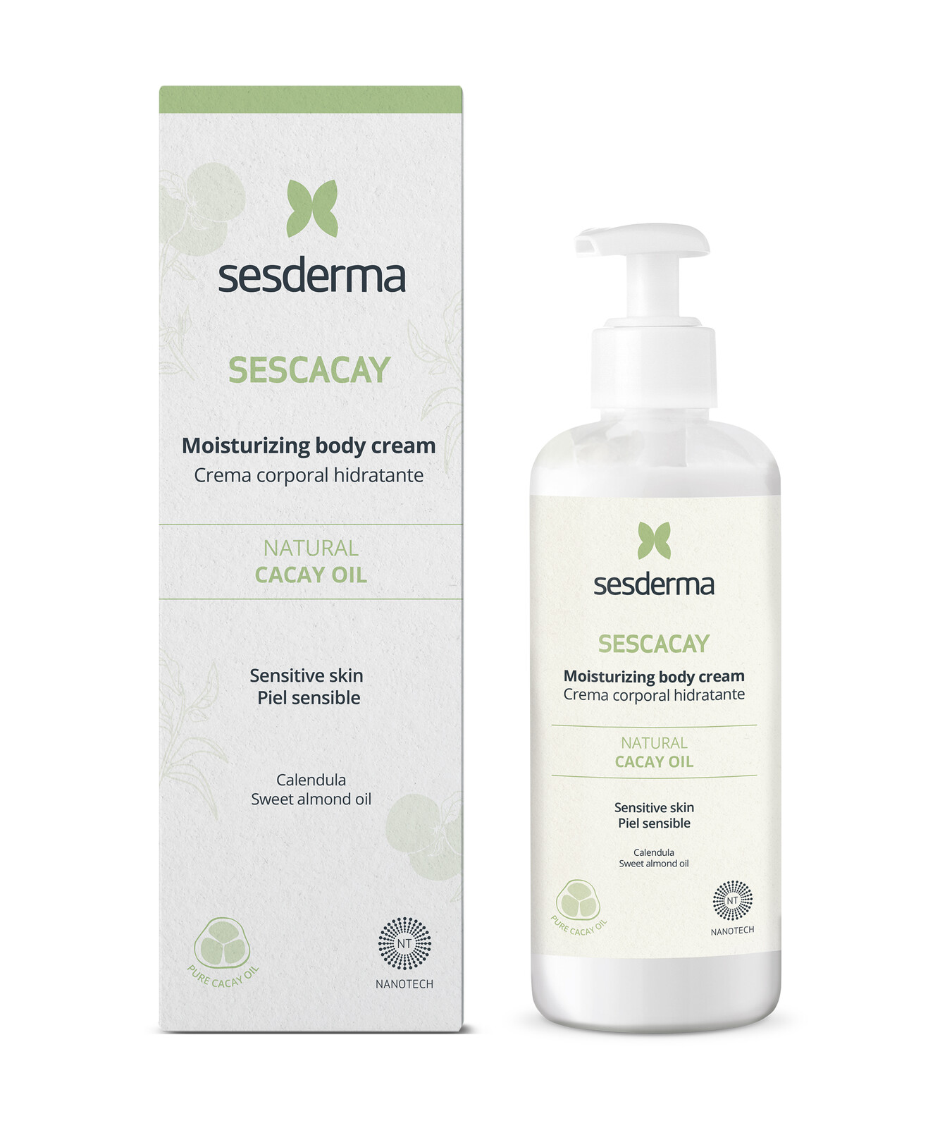 SESDERMA SESCACAY Hydratační tělový krém 250 ml