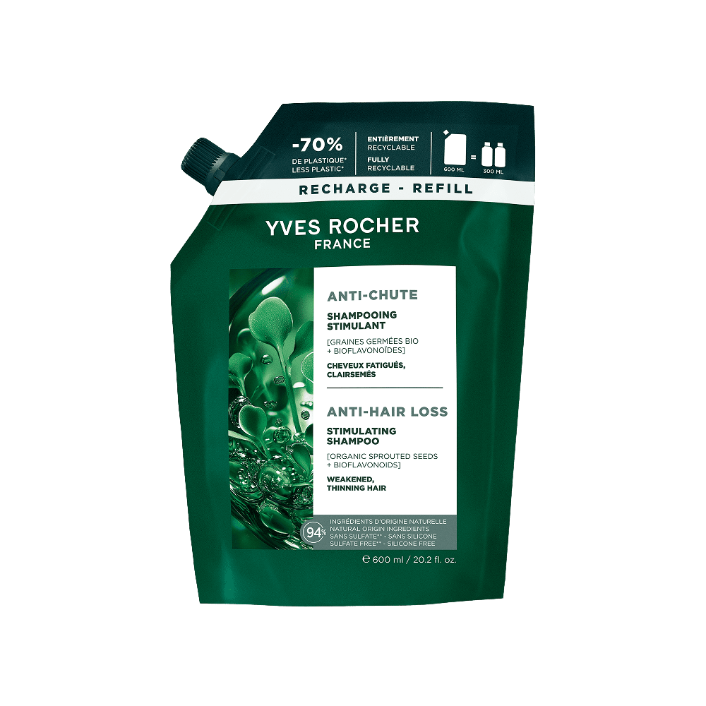 YVES ROCHER Šampon na podporu růstu vlasů 600 ml