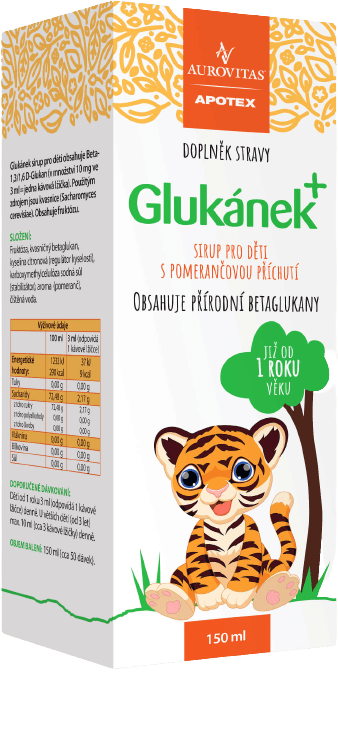 BETAGLUKAN Glukánek sirup pro děti 150 ml