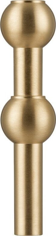 Kovová váza v mosazné barvě (výška 10 cm) Nagel – STOFF Nagel