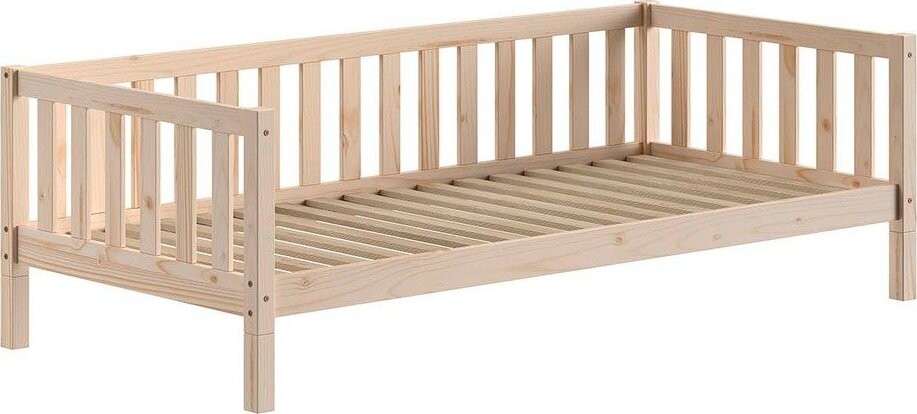 Dětská postel z borovicového dřeva s roštem 90x200 cm v přírodní barvě Dallas – Vipack