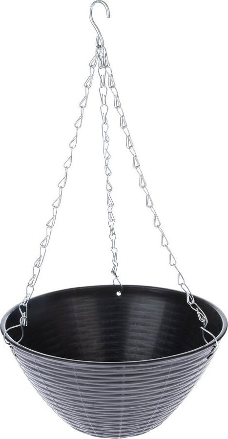 Plastový závěsný obal na květináč 3 ks ø 30 cm – Dakls