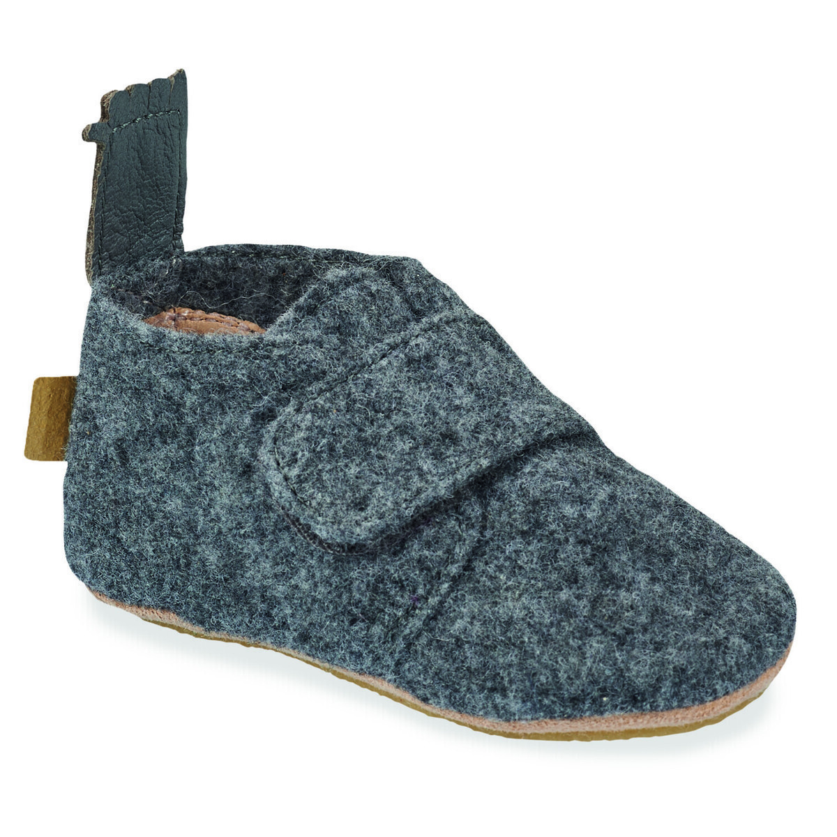 Easy Peasy  MY CHAUSSBLU VELCRO HIVER  Šedá