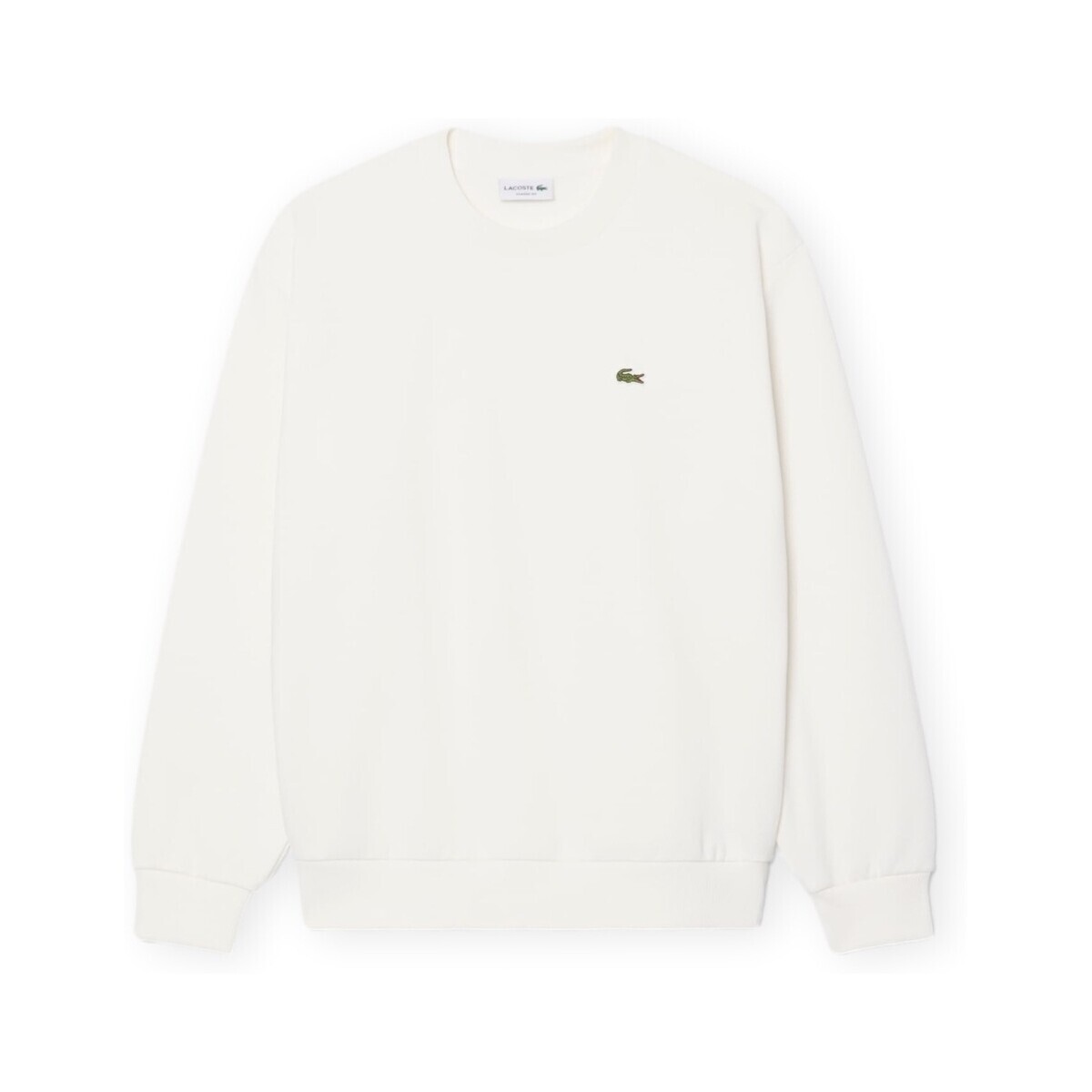 Lacoste  Sweatshirt Crew Neck - Blanc  Bílá