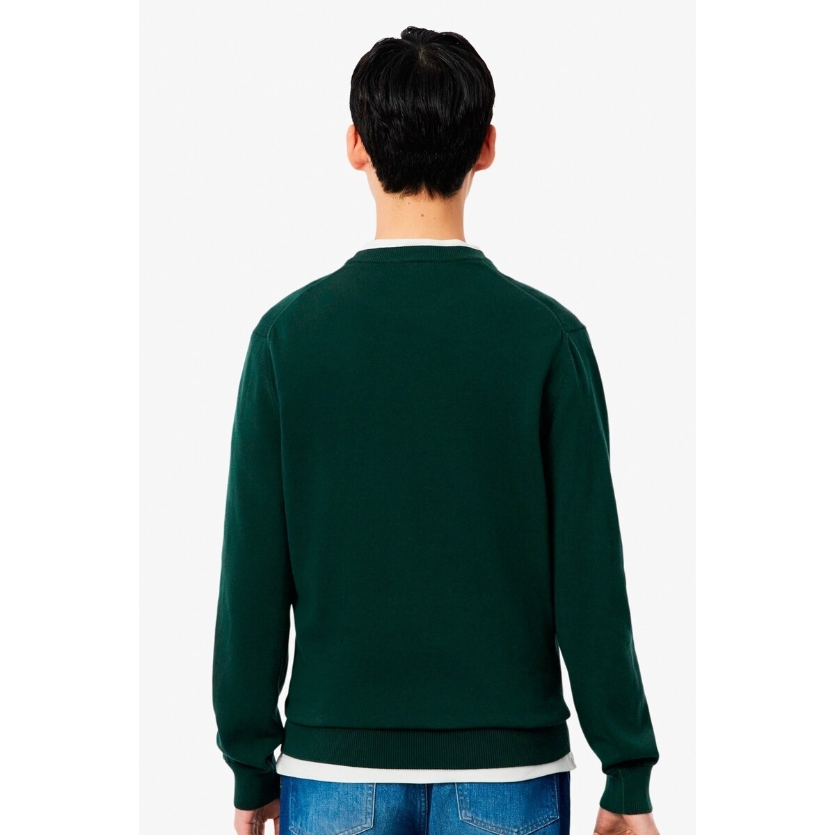 Lacoste  Ah1985 Crewnecks Sweaters  Zelená