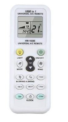 Eclipsera Náhradní dálkový ovladač univerzální K-1028E pro klimatizaci