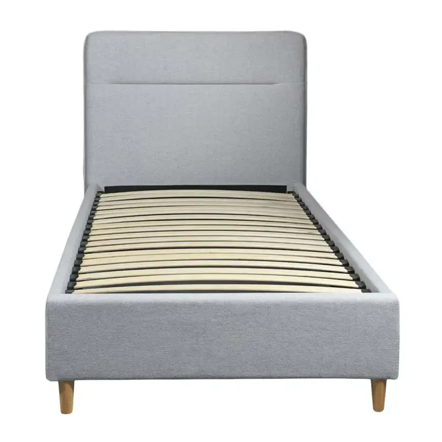 Postel Cesana 90x200 BED23-09 šedá