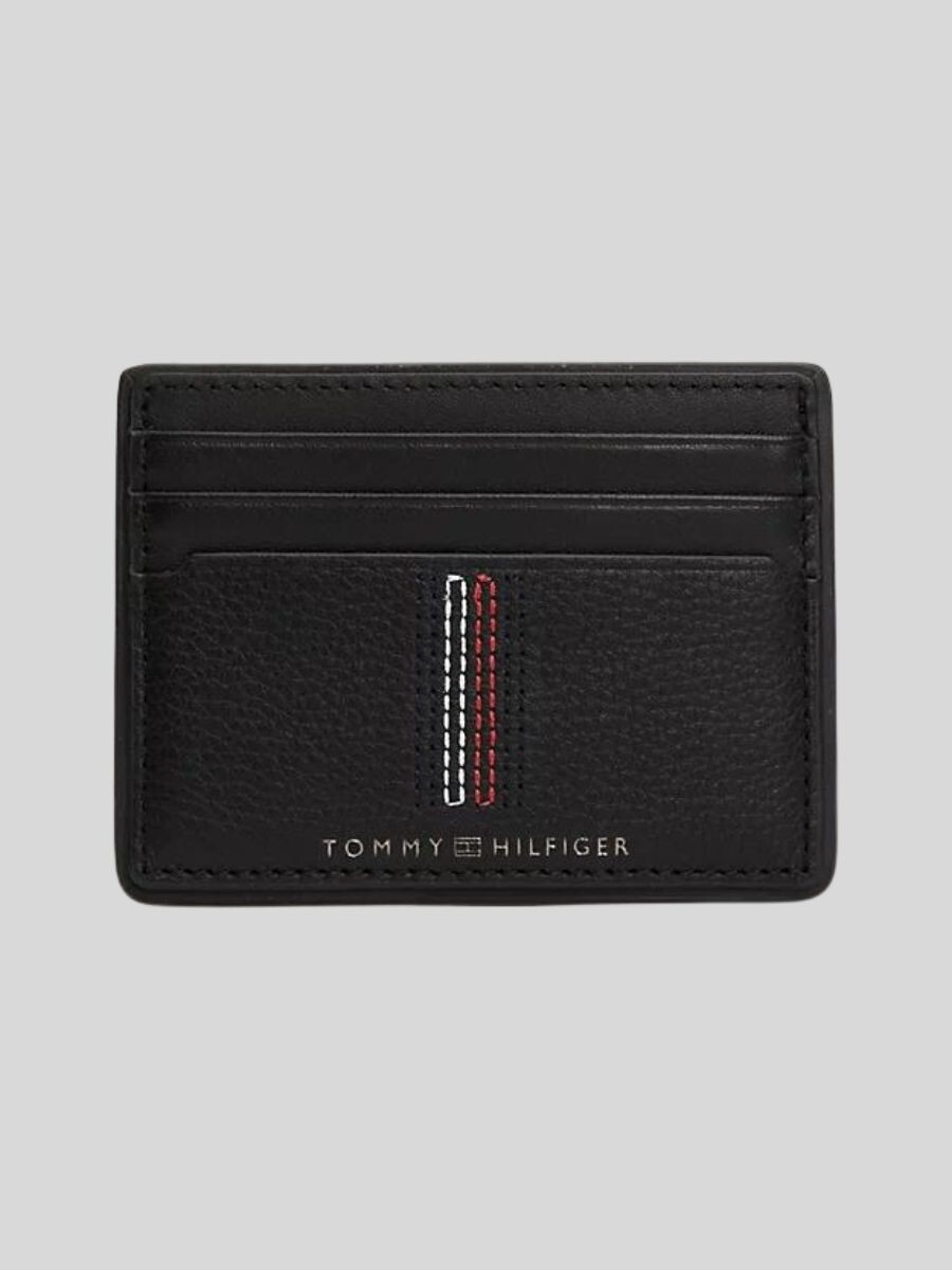 Tommy Hilfiger pánská černá peněženka AM0AM12529 OS