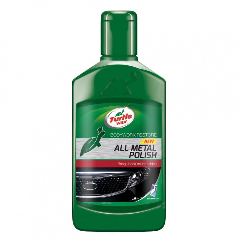Leštěnka na kov Turtle Wax (300ml, POŠKOZENÉ VÍČKO)