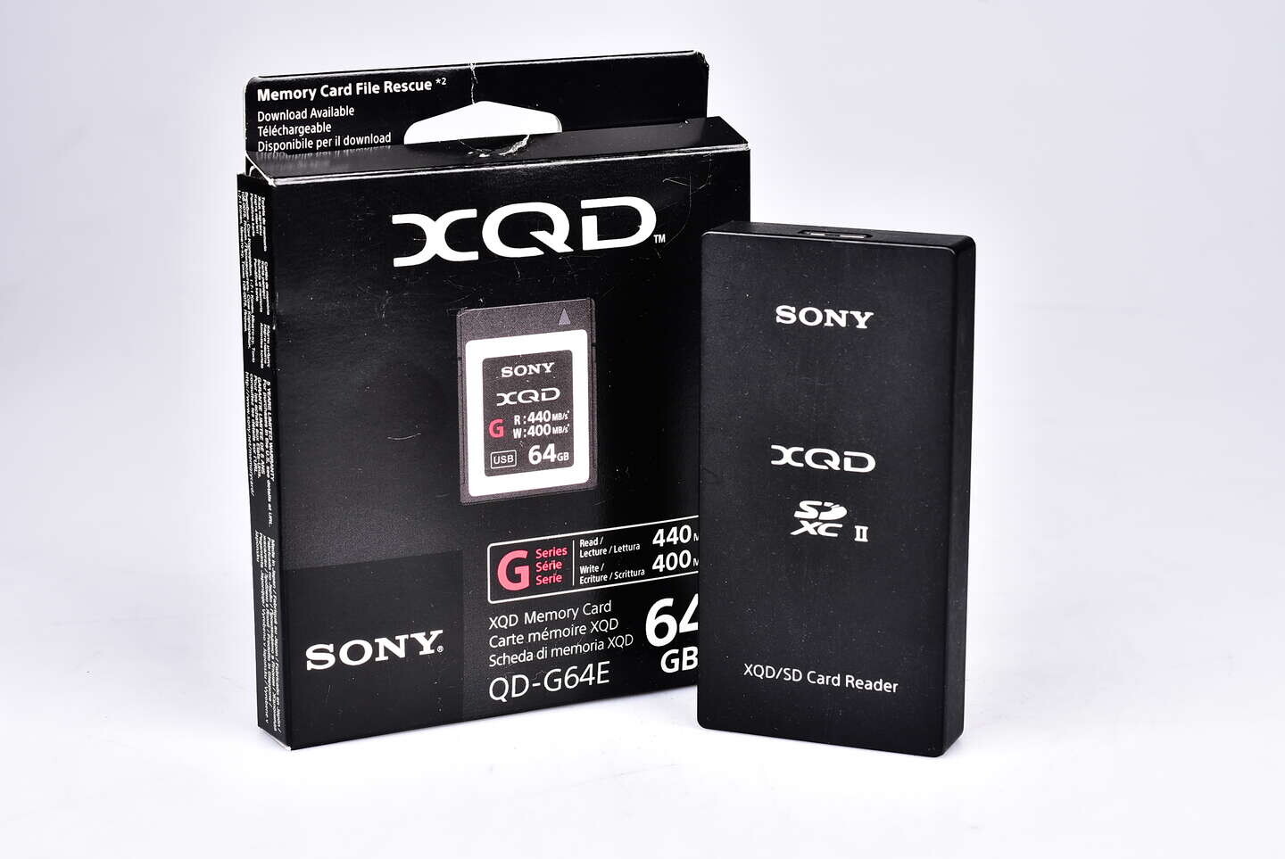 Sony XQD 64GB + čtečka katet XQD bazar
