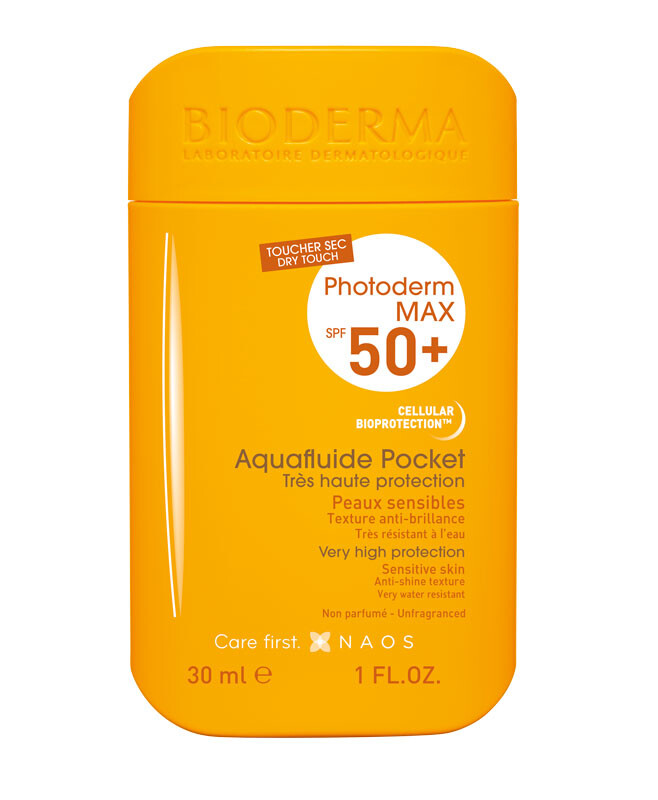 Bioderma Matující fluid na opalování SPF 50+ Photoderm Max Aquafluide Pocket 30 ml