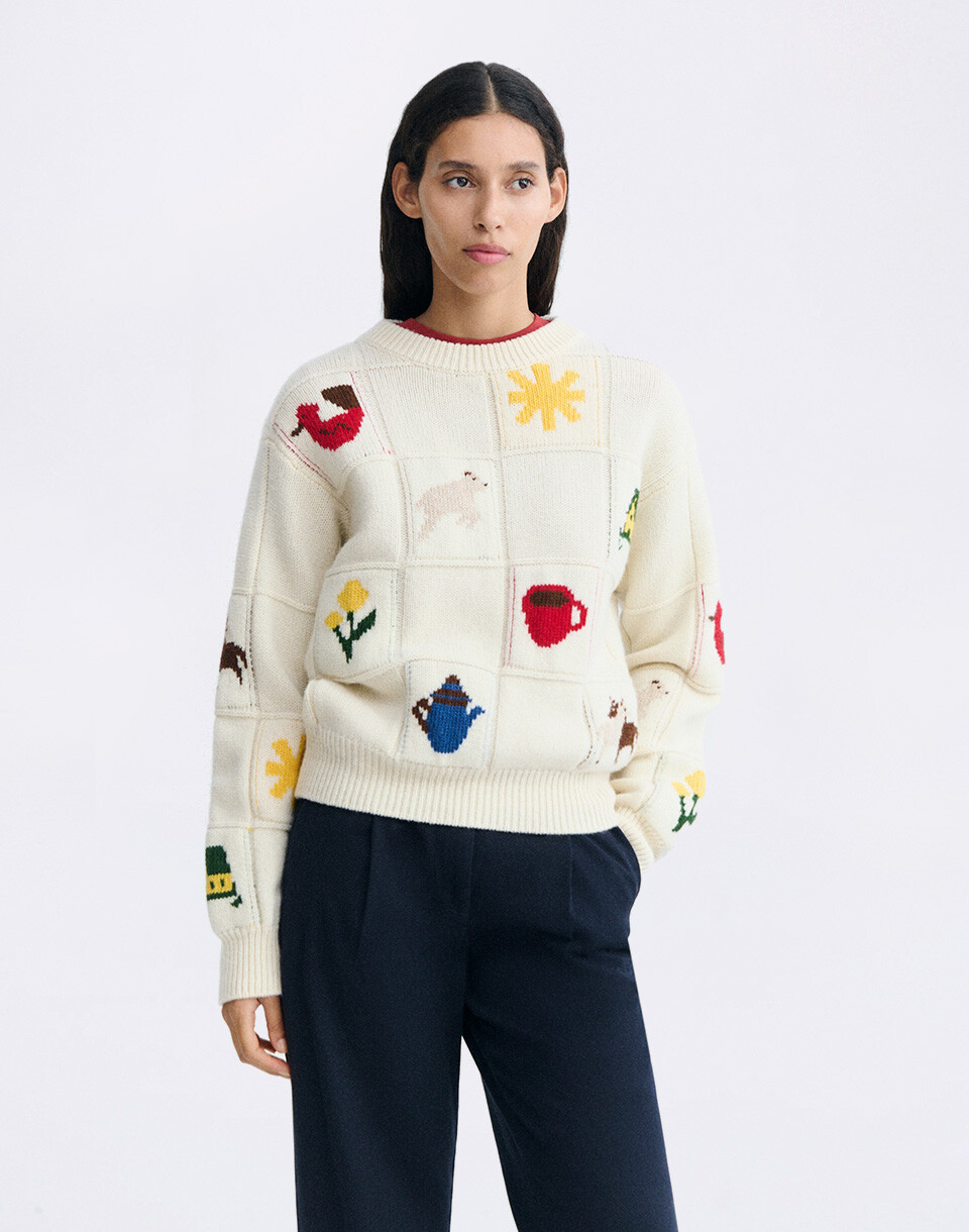 Thinking MU Masia Candela Knitted Sweater XS