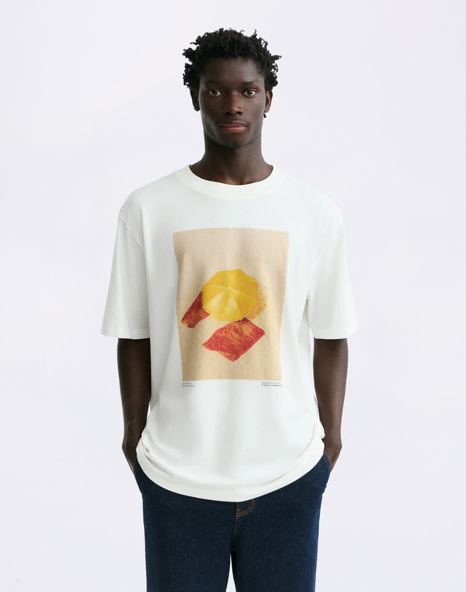 Thinking MU Yosigo Beach Eric Tee WHITE S
