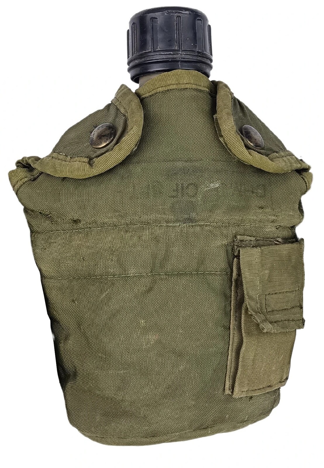 Polní láhev US 1QT s obalem ALICE Olive originál použitá Varianta: Černý uzávěr s ventilem bez držáku