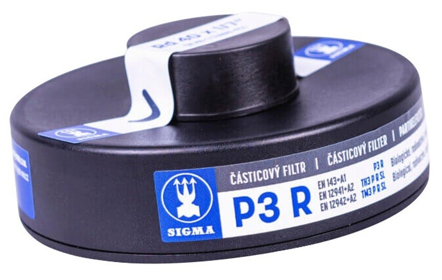 Ochranný filtr proti částicím Sigma P3 - RD