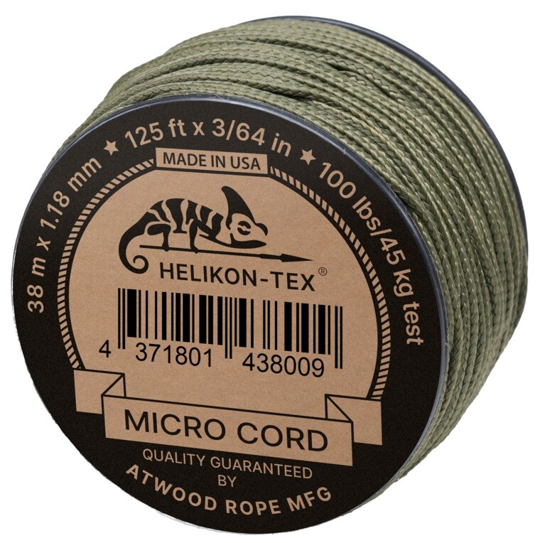 Padáková šňůra Micro Paracord Helikon-Tex® Olive Drab