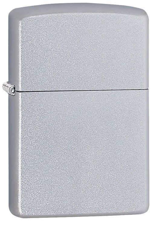 Zippo® benzínový zapalovač Satin Chrome™ 20051