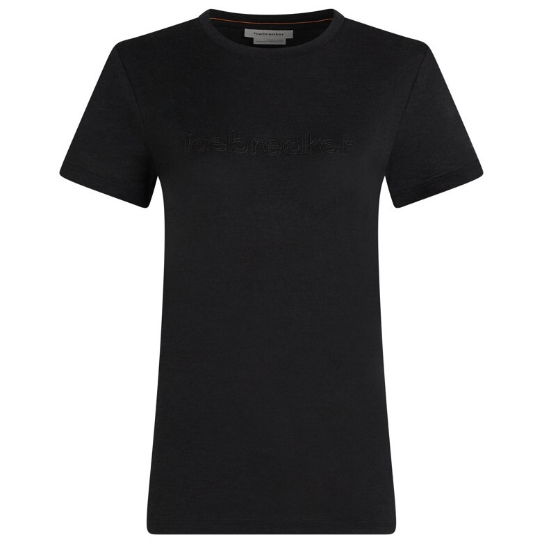 Dámské funkční triko Icebreaker Women M 150 Tech Lite SS Tee IBStitchlin Velikost: S / Barva: černá